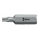 WERA ベラ Bore Torx いじり止めトルクスネジ用 ドライバービット 差込6.35mm 刃先サイズTX9 全長25mm 066499(代引不可)