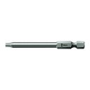 WERA ベラ トルクスネジ用 ドライバービット 差込6.35mm 刃先サイズTX25 全長70mm 060115(代引不可)