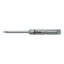 WERA ベラ トルクス用 精密ドライバービット シャンク径4mm半月ハーフムーン 刃先サイズ 全TX4 全長44mm 345352(代引不可)【送料無料】