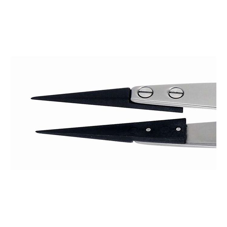 DUMONT デュモン 先端チップ 黒ESD 全長40mm TIP-4-ESD(代引不可)【送料無料】