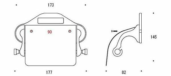ゴーリキアイランド TPH CL CV WAB トイレットペーパーホルダー 640332(代引不可)【送料無料】