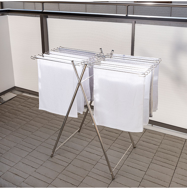 セキスイ ステンレス タオルほし DT-1 積水樹脂 物干し ものほし 干し台 タオル掛け(代引不可)【送料無料】