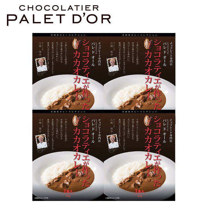Curry - 「パレ ド オール」 ショコラティエが作ったカカオカレー ギフト 産直 ご当地グルメ 熨斗 贈り物 新生活 お祝い お取り寄せ のし対応 (代引不可)【送料無料】