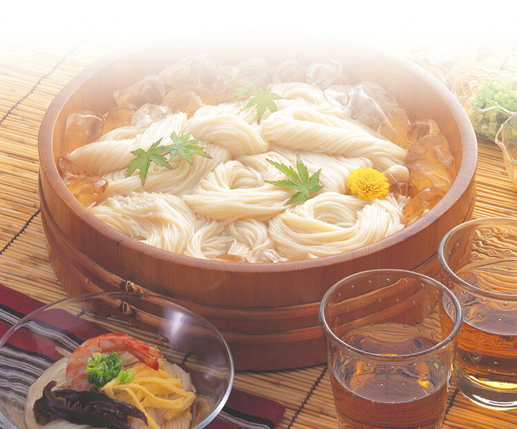 お中元 揖保乃糸 三輪素麺 二大素麺 味くらべ ギフト 産直 ご当地グルメ 熨斗 贈り...