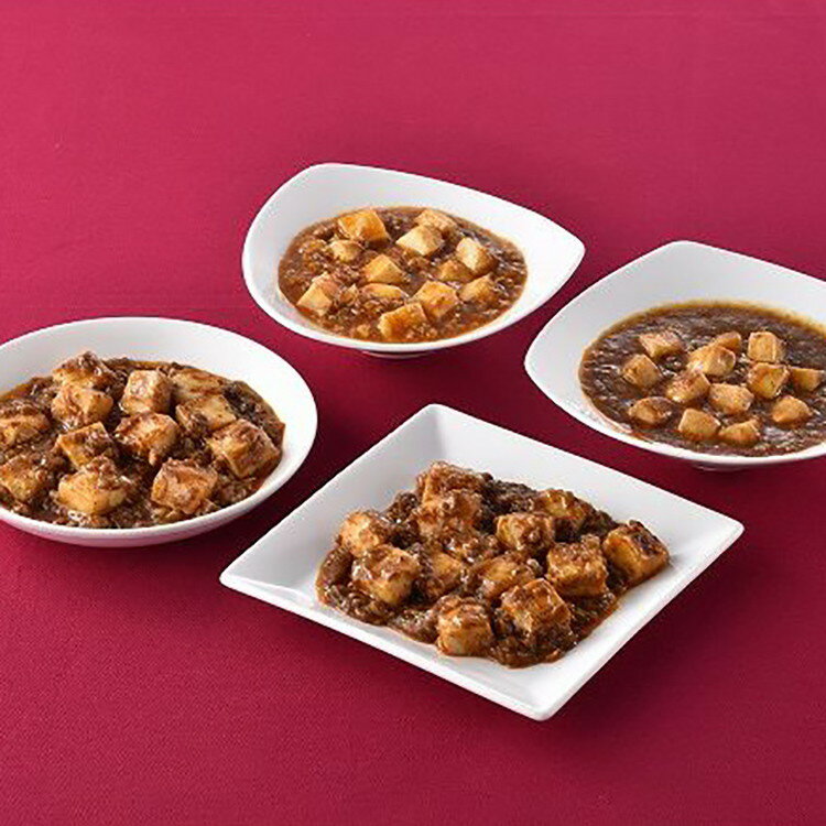 東京 赤坂四川飯店 陳親子饗宴 麻婆豆腐4種食べ比べ グルメ 人気 おすすめ ギフト 贈答 取り寄せ お取り寄せグルメ お取り寄せ 熨斗 のし 贈り物(代引不可...