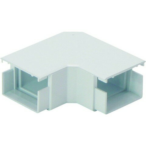 マサル エムケーダクト付属品 平面マガリ 1号 ホワイト MDM112(代引不可)