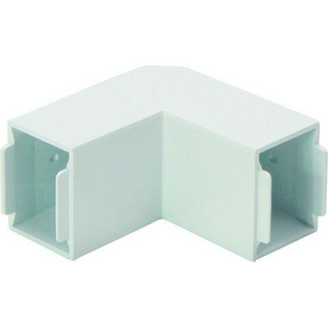 マサル エムケーダクト付属品 内外マガリ 1号 ホワイト MDK112(代引不可)(4.0)