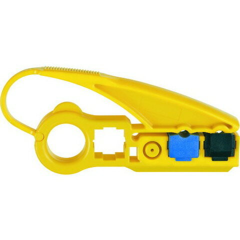 【商品詳細】●複数のタイプのケーブルを皮むきできるケーブルストリッパーです。●刃はカートリッジ式で2種類の刃をセットでき、予備の刃を取り付けておくこともできます。●左右どちらからでも皮むきできます。●ケーブルの直径に自動的に適合するため調整の必要がなく、きれいに剥離できます。●全長(mm)：142.1●適合電線：UTPケーブル（カテゴリー3、5、5e、6）、RG59、RG6、RG6Q材質／仕上●刃：高炭素鋼JANコード 92644580321【代引きについて】こちらの商品は、代引きでの出荷は受け付けておりません。【送料について】北海道、沖縄、離島は送料を頂きます。