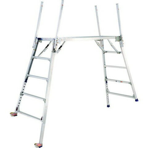 ピカ 可搬式作業台ダイナワークタフ DXA型 高サ1369~1800mm手掛リ棒付キ DXA18BT(代引不可)【送料無料】