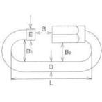 水本 ステンレス リングキャッチ 線径11mm長サ85mm 水本 SH11 金物 建築資材 建築...