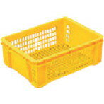 リス ボックス型コンテナ 235844 ST型コンテナーST-M9A 黄 リス STM9A 物流 保管用品 コンテナ パレッ..