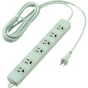 Panasonic OAタップ 接地15A抜ケ止メ形6コ口グレー3mマグネット付 Panasonic WCH2436H 電子機器 電設配線部品 配線システム(代...