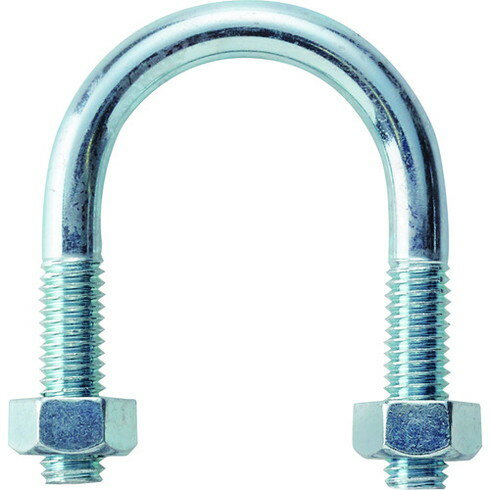TRUSCO SGP用Uボルト 三価ユニクロ 呼ビ径15A ネジ径M6 TRUSCO TSGP2BTM615A 工事 照明用品 管工機材 ..