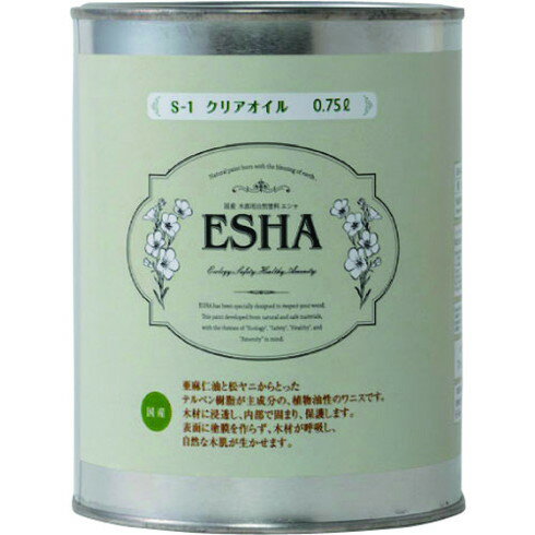 ターナー ESHAクリアオイル2.5L ターナー ES025S01 工事 照明用品 塗装 内装用品 塗料(代引不可)【送料無料】