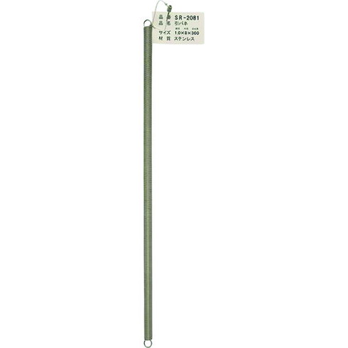 WAKI バラステン引キバネ 1.0×8×300 WAKI SR2081 メカトロ部品 機械部品 ばね(代引...