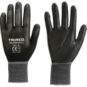TRUSCO 極薄ニトリル背抜キ手袋 ブラック M TRUSCO TGL2595BKAM 保護具 作業手袋 すべり止め背抜き手袋(代引不可)(4)