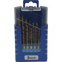 jinnoh ステンレスドリル14本セット TCH14S jinnoh TCH14S 切削工具 穴あけ工具 六角軸鉄工ドリル(代引不可)【送料無料】
