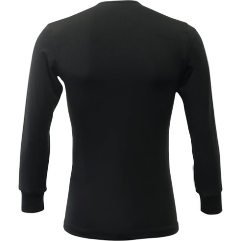 リベルタ サーモワン Vネック9部丈袖 メンズ/BLK(L) リベルタ TO26100012 環境改善用品 寒さ対策用品 防寒着(代引不可)【送料無料】