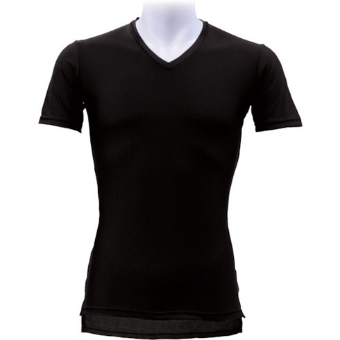 V-Neck - リベルタ デオドライズテック 半袖Vネック BLK (3XL) リベルタ DT25153165 環境改善用品 暑さ対策用品 冷感着(代引不可)【送料無料】