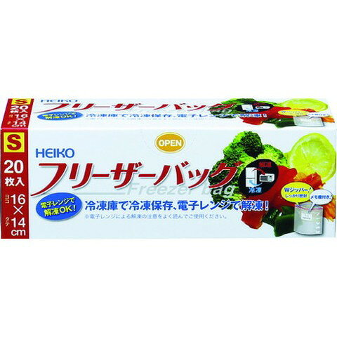 【商品詳細】●Wジッパーでしっかり密封できます。●冷凍した日付や内容物が書ける記入スペースがあります。●冷凍、解凍用。●色：透明●縦(mm)：140●横(mm)：160●厚さ(mm)：0.06●タイプ：標準●耐冷温度：-30℃材質／仕上●ポリエチレン（PE）JANコード 4901755653106【代引きについて】こちらの商品は、代引きでの出荷は受け付けておりません。【送料について】北海道、沖縄、離島は送料を頂きます。