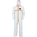 UVEX 化学防護服 ウベックス 4B 8959 ホワイト/オレンジ XXL 9837513(代引不可)【送料無料】