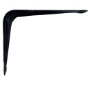 K.G.Y L型棚受 75×100 黒 K.G.Y LLBB075 金物 建築資材 建築金物 棚受金具(代引不可)(4)