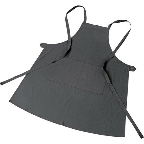 TRUSCO 難燃ストレッチ 胸当テエプロン グレー TRUSCO FRPEGY 保護具 保護服 防護服 難燃保護服(代引不..