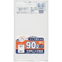 ジャパックス 容量表示入ポリ袋90L厚口0.030 ジャパックス TS...(3)
