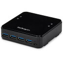 スターテック USBハブ/USB 3.0/USB周辺機器共有スイッチ/パソコン4台対応 スターテック HBS304A24A オフィス 住設用品 OA用品 ケーブ...
