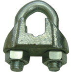 HHH ワイヤークリップ 5mmマレーブル製 電気メッキ HHH WC5 金物 建築資材 建築金物 荷役金具(代引不可)