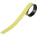緑十字 テープ状カラーマグネット 黄 マグネ20Y 20mm幅×1m×0.8mm 片面磁力 日本緑十字社 オフィス 住設用品 オフィス備品 マグネット(代引不可)