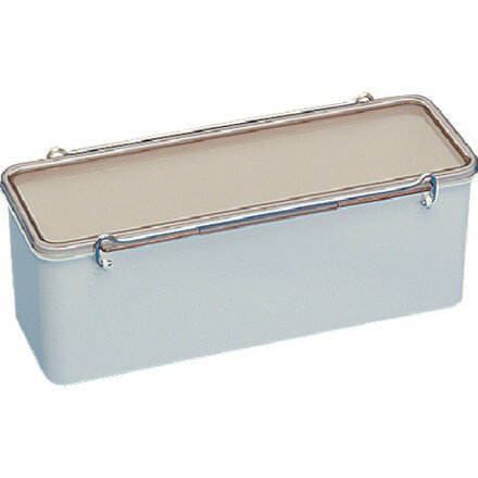 【商品スペック】特長●ステンレス製止め具（2ヵ所）付です。●シリコンゴム製のパッキン付で密閉し使用できます。●本体にステンレス製の留具がついています。●多種類のサイズがあり用途に合せて選べます。●仕分けした多種類の部品を収納できます。●積み...