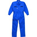 AUTO-BI ツナギ服8700-002マリンブルー-L 山田辰 保護具 作業服 つなぎ服(代引不可)【送料無料】