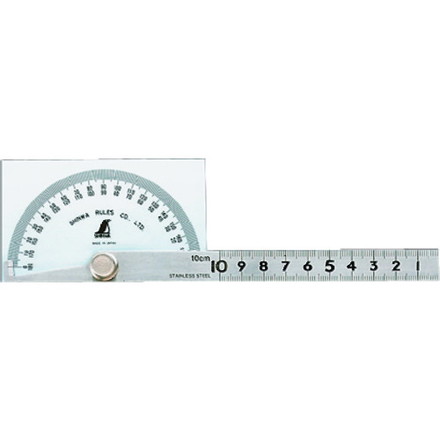 シンワ プロトラクターNO.183角型 シンワ測定 測定 計測用品 測定工具 分度器(代引不可)