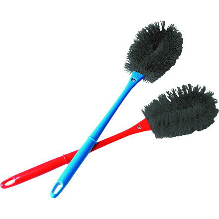 バーテック バーキンタ 柄付タワシ 柄赤BCTARH-MD0.6 バーテック 清掃 衛生用品 清掃用品 HACCP対応そ..