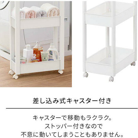TENMA FV スキピタワゴン スリム4段 W-030S 天馬 物流 保管用品 収納用品 ワゴン ラック(代引不可)【送料無料】