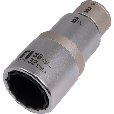 MUSTTOOL QCソケット ダブル 32/36mm 12角 IM-4W3236I-12K イチネンアクセス ツー...