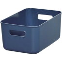 ヒマラヤ化学 1386 ヤワラカBOX/スリム浅型 ネイビー 179×259×120 ヒマラヤ化学工業所 物流 保管用品 収納用品 カラーボックス(代引不可)