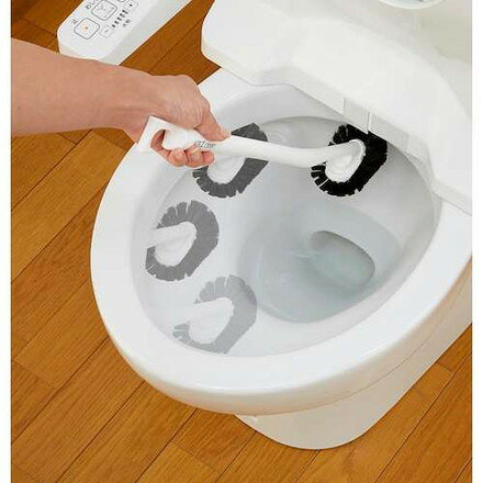 リコメン堂ホームライフ館の日本クリンテック Kaz Clean トイレ用ブラシ&スタンドセット 黒 日本クリンテック 清掃 衛生用品 労働衛生用品 トイレ用品(代引不可)｜アングル3