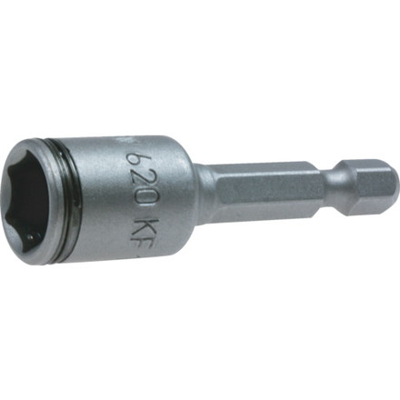エーエスダブリュー スプリングピン式ソケットビット 差込角6.35x対辺8.0mm 全長50mm ASW社 手作業工具 ソケットレンチ インパクト用ソケットビット(代引不可)