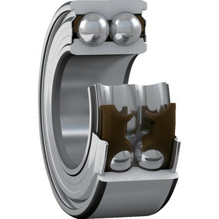 SKF 複列アンギュラ玉軸受、軸受両端鋼板シールド 内径12mmX外径32mmX幅15.9mm 日本エスケイエフ メカ..