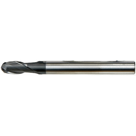 TRUSCO 超硬ボールエンドミル2枚刃2 トラスコ中山 切削工具 旋削 フライス加工工具 超硬ボールエンドミル(代引不可)(4.0)