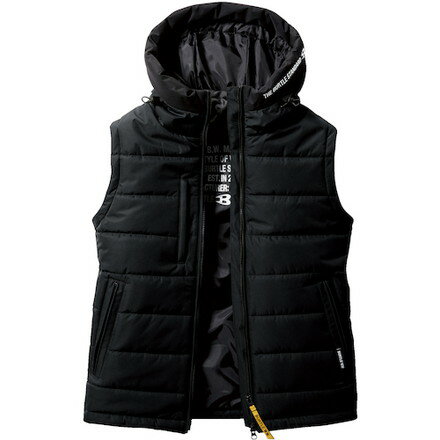 バ-トル 防寒フーディベスト 5034-35-XL ブラック バートル 環境改善用品 寒さ対策用品 防寒着(代引不可)【送料無料】