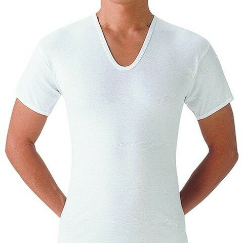 グンゼ ヤワラカ肌着半袖U首2枚組LL SV61162LL(代引不可)