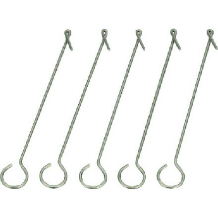 ユニット ラクチンフック5本1組 ステンレス 線径1.2X長サ80mm ユニット 金物 建築資材 建築金物 荷役金..