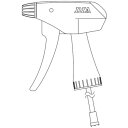 フルプラ 部品 ピストル本体セット緑#550用 フルプラ 研究用品 ボトル 容器 オイラー オイルジョッキ(代引不可)(4)