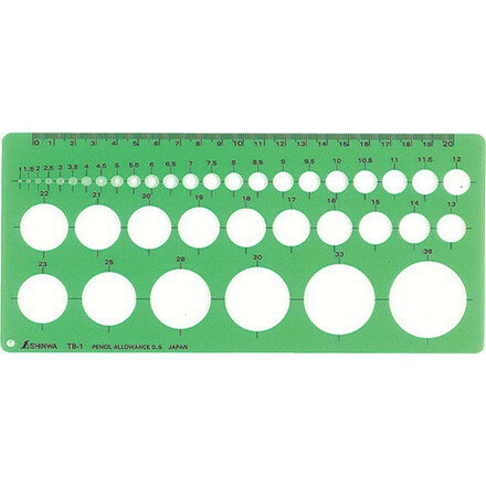 Rakuten - シンワ テンプレートTA-1E シンワ測定 測定 計測用品 測量用品 標尺(代引不可)