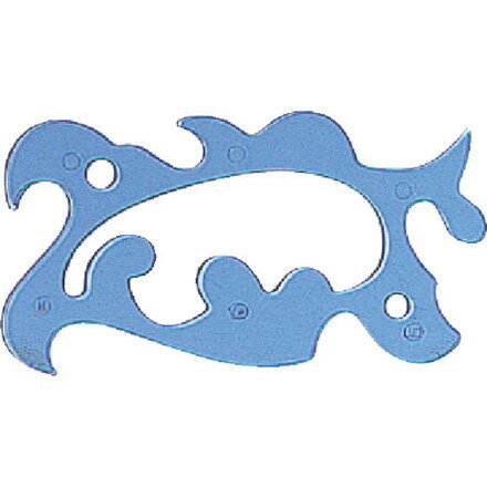 シンワ 万能雲型定規中 シンワ測定 測定 計測用品 測量用品 建築用筆記具(代引不可)