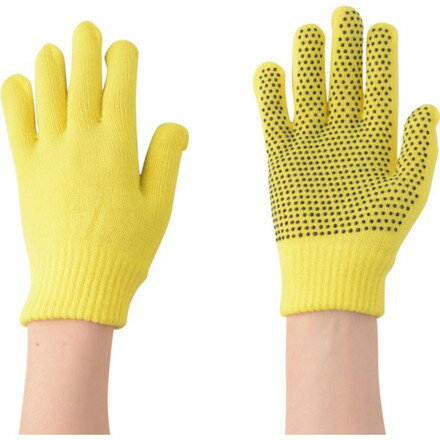 勝星 ノビノビ滑リ止メ手袋 黄 勝星産業 保護具 作業手袋 すべり止め手袋(代引不可)