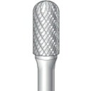 ナカニシ 超硬カッター 円筒先丸ダブルカット刃径9.5mm 刃長19.0mm ナカニシ 電動 油圧 空圧工具 研削研磨用品 超硬バー(代引不可)【送料無料】